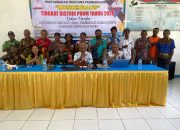 Musrenbang Distrik Poom Digelar di Kampung Nurawi, Babinsa Koramil Hadir Dampingi Kegiatan