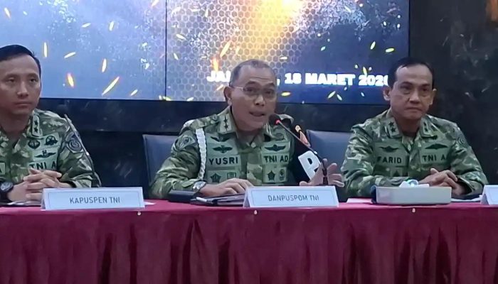 Kasus Air Keras Aktivis KontraS Terungkap, 4 Prajurit BAIS TNI Ditahan