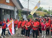 Semarak HUT ke-57, SMA Negeri 1 Serui Gelar Jalan Santai Ratusan Siswa