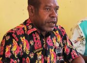 Rancangan Bangun Jembatan Timbang Sampah di Mariadei, Kepala Distrik Anotaurei Chilion Burumi Musyawarah Bersama Masyarakat