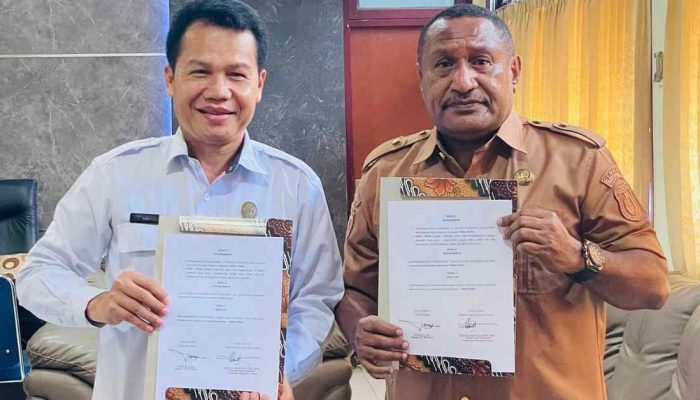 LPP RRI Serui dan Dinas Kesehatan Yapen Teken MoU Edukasi Kesehatan Masyarakat