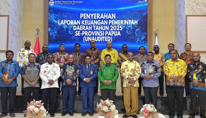 Pemkab Biak Numfor Serahkan LKPD 2025 ke BPK, Audit Dimulai Pekan Ini