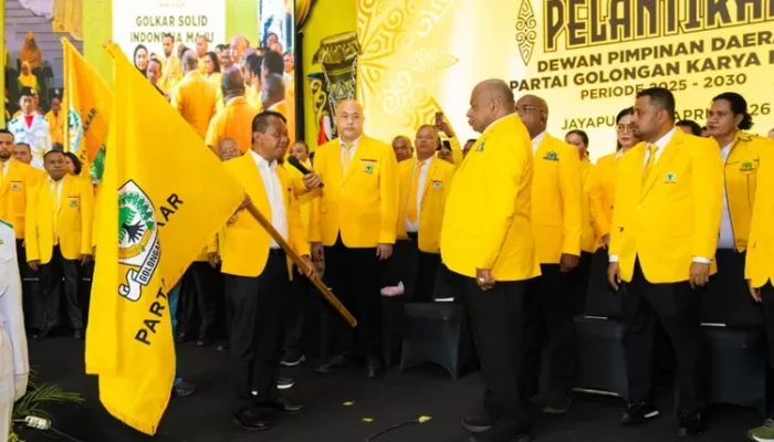 Pelantikan Golkar Papua, Bahlil Lahadalia Dorong Kader Kuasai Panggung Politik