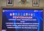 Tiga Kabupaten Saireri Raih WTP, Waropen Naik ke WDP pada LHP LKPD 2025