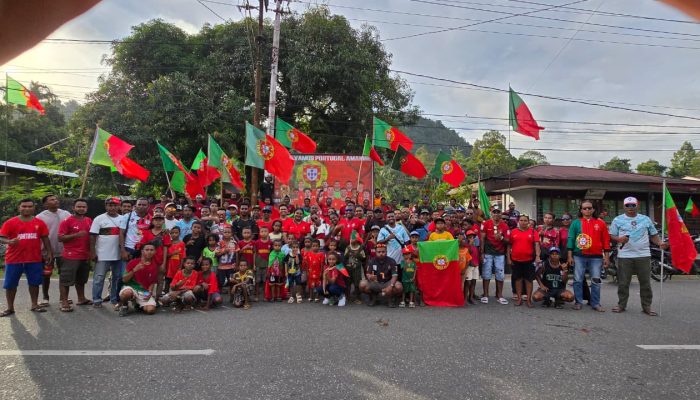 Konvoi Perdana Fans Portugal Warnai Kota Serui Jelang Piala Dunia 2026