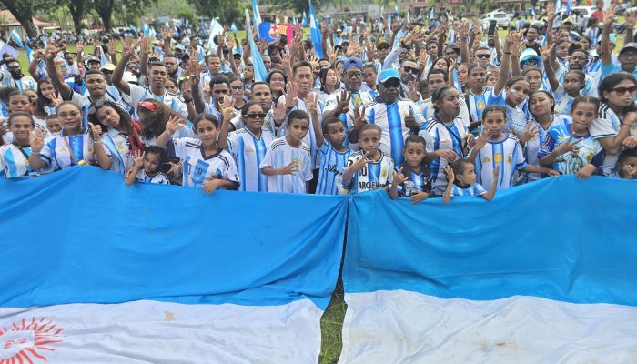 Patahkan Rekor DerPanzerui, Tanggo Arui Community Bentangkan Konvoi 4,5 Kilometer di Serui