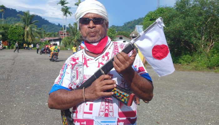 Samurai Biru di Serui Ajak Pendukung Piala Dunia 2026 Contohi Jepang, Terapkan Budaya Bersih Usai Konvoi dan Nobar