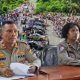 Terimakasih Polres Yapen : Konvoi Bersama Fans Piala Dunia 2026 Berjalan Tertib dan Damai