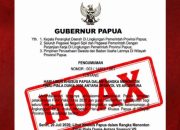Cek Fakta: Surat Libur Khusus Final Piala Dunia 2026 Mengatasnamakan Gubernur Papua Dipastikan Hoaks