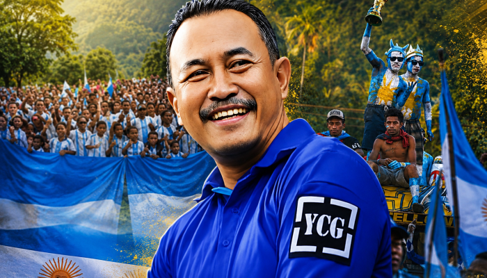 Tebak Skor Berhadiah Charles Gomar Jadi Berkat bagi Masyarakat di Yapen dan Merauke