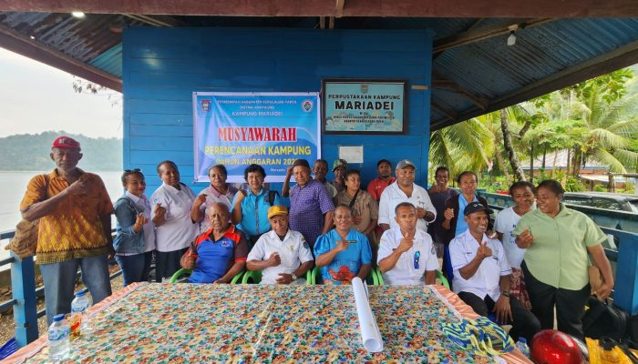 Muskam Kampung Mariadei Bahas 18 Usulan Program Pembangunan Tahun 2027, MRP Siap Kawal Aspirasi Masyarakat