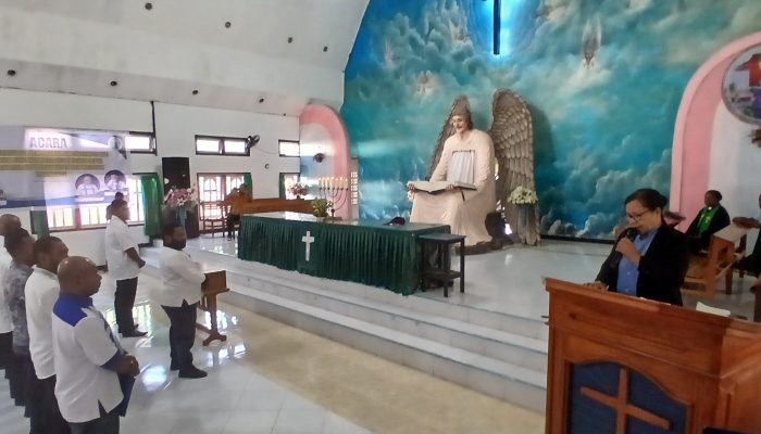 Karateker FGM GKI Yapen dan Waropen Resmi Dilantik, Diminta Fokus pada Pelayanan Gereja