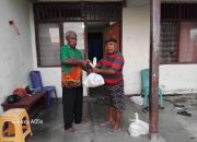 Benon Waimuri Gelar Bakti Sosial, Bagikan Sembako dan Ajak Warga Yapen Jaga Kamtibmas