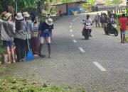 Kampung Mariadei Bersih: KKN UNCEN Kelompok 19 Ajak Warga Jaga Lingkungan