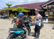 Satlantas Polres Yapen Gelar Swiping di Serui, Pelanggaran Lalu Lintas Jadi Sasaran