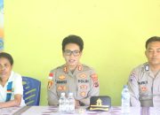 Kapolres Yapen AKBP Diaritz Felle Pimpin Sambang Kamtibmas, Warga Kandowarira Diberi Imbauan