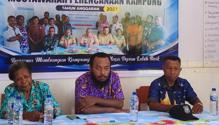 Musyawarah Kampung Mantembu Bahas 19 Usulan Program Pembangunan Tahun Anggaran 2027