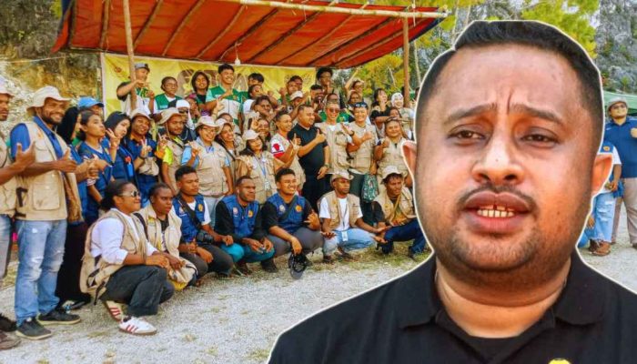 Denny Bonai Apresiasi Mahasiswa KKN Uncen, Dorong Festival Teluk Mioka Rutin Dilakukan