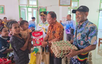 Genting Tahap II di Yapen Utara, Wabup Roi Palunga Pastikan Intervensi Gizi Tepat Sasaran