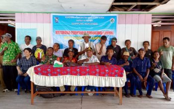 Pemerintah Kampung Nuniandei Gelar Musyawarah Kerja Tahun 2027, Fokus pada Skala Prioritas Utama - Foto : Philips/Seruipos