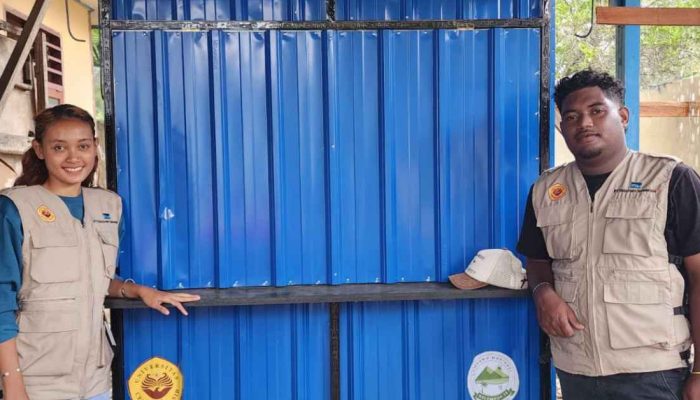 KKN UNCEN Tinggalkan Kenangan Manis di Kampung Mariadei, Booth untuk Mama-Mama PKK Jadi Warisan Pengabdian